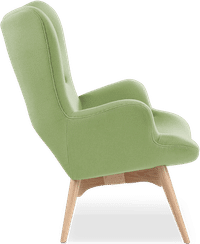 R160 Contour Chair Wool/Light Green image.