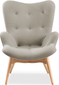 R160 Contour Chair Wool/Light Pebble Grey image.