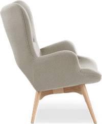 R160 Contour Chair Wool/Light Pebble Grey image.