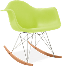 RAR Style Plastic Rocking Chair    31 CM/Light Wood image.