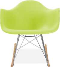 RAR Style Plastic Rocking Chair    31 CM/Light Wood image.