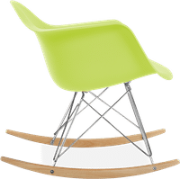 RAR Style Plastic Rocking Chair    31 CM/Light Wood image.