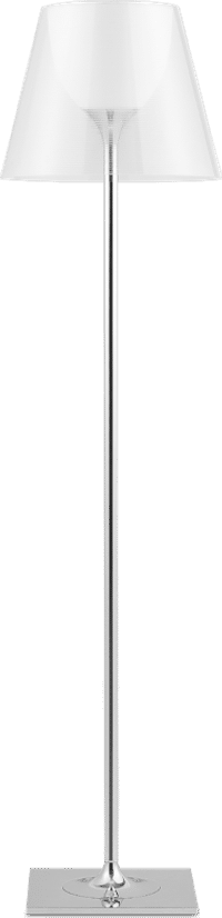 Romeo Moon Style Floor Lamp Chrome image.