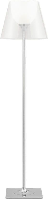 Romeo Moon Style Floor Lamp Chrome image.