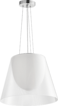 Romeo Moon Pendant Lamp Chrome image.