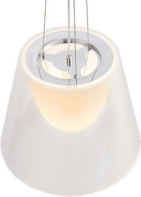 Romeo Moon Pendant Lamp Chrome image.