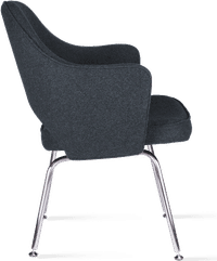 Saarinen Executive Armchair Charcoal Grey image.