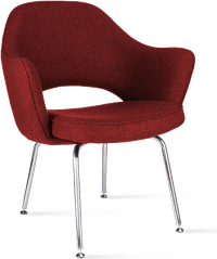 Saarinen Executive Armchair Deep Red image.