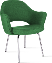 Saarinen Executive Armchair Green image.