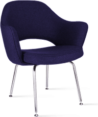 Saarinen Executive Armchair Deep Purple  image.