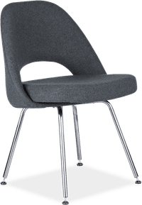 Saarinen Executive Chair Charcoal Grey image.
