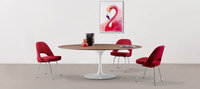 Saarinen Executive Chair Deep Red image.