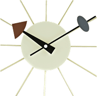 Ball Style Clock Multicolor image.