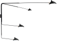 Serge Mouille Four - Arm Wall Lamp Black image.