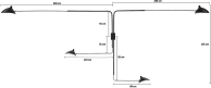 Serge Mouille Four - Arm Wall Lamp Black image.