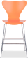 Series 7 Barstool  Plywood/Orange image.