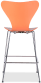 Series 7 Barstool  Plywood/Orange image.