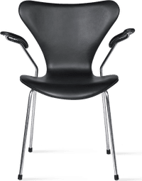 Series 7 Chair Carver - Full Leather Black image.