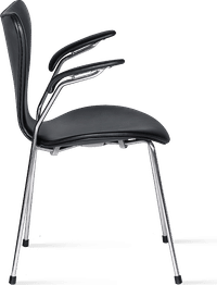 Series 7 Chair Carver - Full Leather Black image.