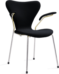 Series 7 Chair Carver  Black image.