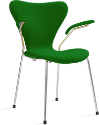 Series 7 Chair Carver  Green image.