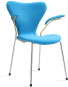 Series 7 Chair Carver  Moroccan Blue image.