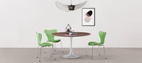 Series 7 Chair Plywood/Green image.