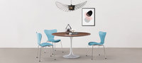 Series 7 Chair Plywood/Light Blue image.