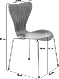 Series 7 Chair Plywood/Walnut image.
