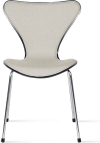 Series 7 Chair - Half Upholstered Wool/Light Pebble Grey image.