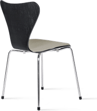 Series 7 Chair - Half Upholstered Wool/Light Pebble Grey image.