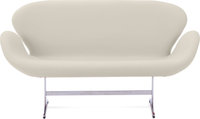 The Swan Sofa Wool/White image.