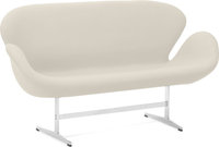 The Swan Sofa Wool/White image.