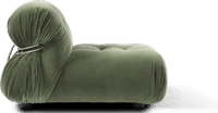 Soriana Style Lounge Chair Bottle Green Velvet image.