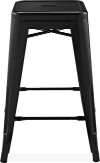 Tolix Bar Stool Black image.