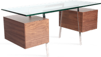 Niels Bendtsen Style Desk - Walnut Walnut Veneer image.