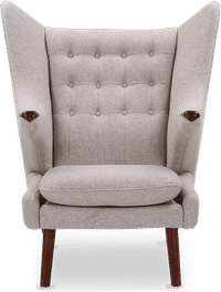 Teddy Bear Chair Wool/Light Pebble Grey image.