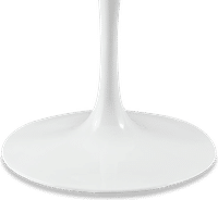 Tulip Round Dining Table Fibreglass/White image.