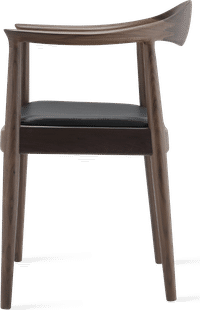The Chair - PP501 Black/Walnut image.