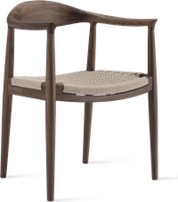 The Chair - PP501 - Reed Cord Seat Walnut image.