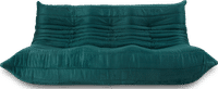 Comfort Style 3 Seater Sofa Bottle Green image.