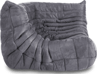 Comfort Style Corner Sofa Dark Grey image.