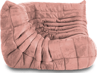 Comfort Style Corner Sofa Dusty Pink image.