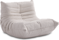 Comfort Style Lounge Sofa Creamy Boucle/Boucle image.