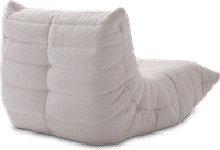 Comfort Style Lounge Sofa Creamy Boucle/Boucle image.