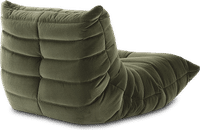 Comfort Style Lounge Sofa Bottle Green Velvet/Velvet image.