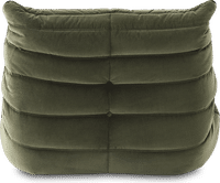 Comfort Style Lounge Sofa Bottle Green Velvet/Velvet image.