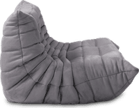 Comfort Style 2-Seater Sofa Light Grey Alcantara/Alcantara image.