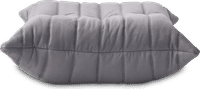 Comfort Style Sofa Ottoman Light Grey Alcantara/Alcantara image.
