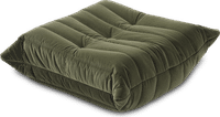 Comfort Style Sofa Ottoman Bottle Green Velvet/Velvet image.